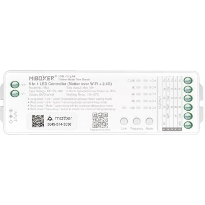 Mi-Light LED přijímač 2,4GHz, DC 12-48 V, Max.15 A, ML5 – Hledejceny.cz
