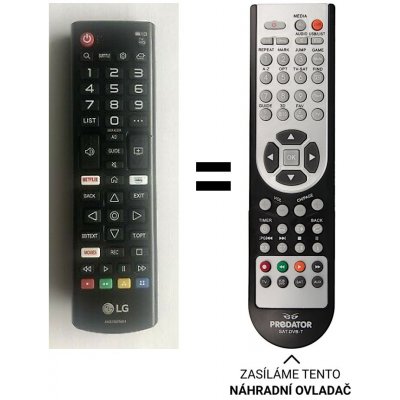 Dálkový ovladač Predátor LG 55UM7050 – Sleviste.cz
