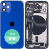 Náhradní kryt na mobilní telefon Kryt Apple iPhone 12 Mini zadní Housing s Malými Díly modrý