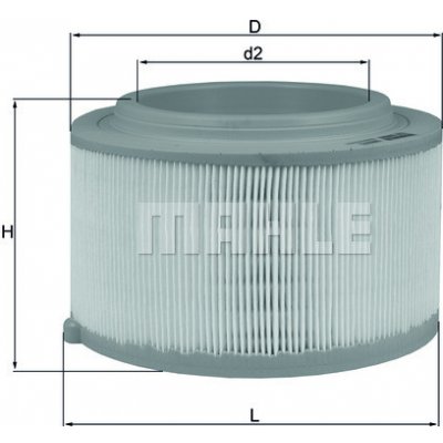 KNECHT Vzduchový filtr LX 3458 – Hledejceny.cz