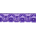 Krajka pevná 25mm nylon 541206 metráž - více barev Barva: 0021 fialová – Zboží Dáma