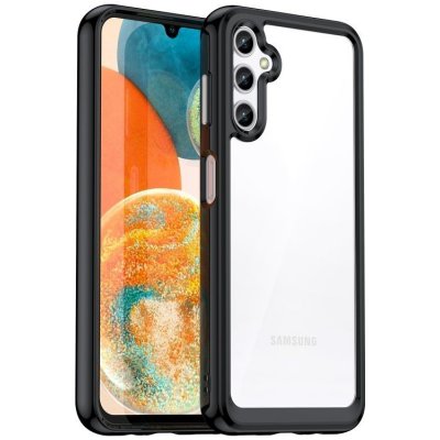 Pouzdro Colorful Acrylic case Samsung Galaxy A14 4G/5G černé – Zboží Mobilmania