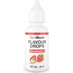 GymBeam Flavor Drops Jahoda 30 ml – Hledejceny.cz