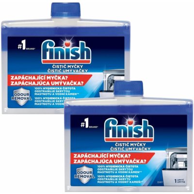 Finish Čistič myčky nádobí Mix 2 x 250 ml – Sleviste.cz