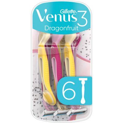Gillette Venus 3 Dragonfruit 6 ks – Zboží Dáma