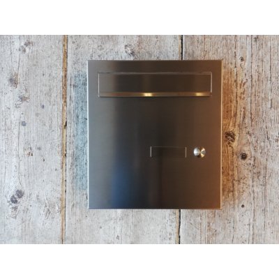 Poštovní schránka SIMPLE BLOCK 30 - 1x zvonek, 1x jmenovka, 1x příprava hov. modul a video – Hledejceny.cz