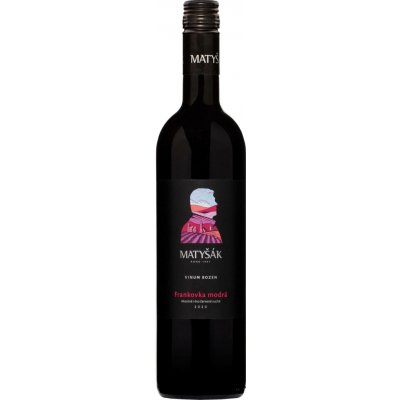Matyšák VGB Frankovka modrá 12,5% 0,75 l (holá láhev) – Hledejceny.cz
