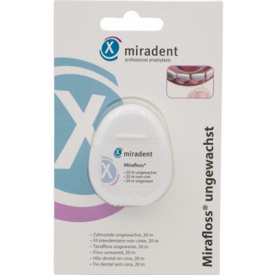 Miradent Mirafloss zubní nit 20 m – Zboží Mobilmania