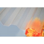 Lanit Plast Polykarbonátová trapézová deska Marlon CSE Original 76/16 s hrubší krupičkou 1,06 x 3 m čirá 1 ks
