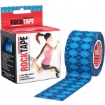RockTape Kineziologický tejp Design Argyle Blue 5 cm x 5 m – Zboží Dáma