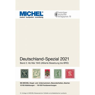 MICHEL Michel 2021 - Německo speciál po r. 1945 díl. 2 – Zbozi.Blesk.cz