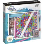 Lowlands Kreativní sada diamantový deník mandala s nalepovacími diamanty – Hledejceny.cz