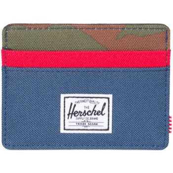 Herschel Supply Charlie RFID Navy/Red/Woodland