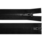 Stoklasa Zip kostěný No 5 dělitelný 2 jezdce / dvoucestný 80 cm bundový Balení: 1 ks, Varianta: 322 černá 322 černá – Hledejceny.cz