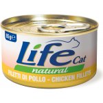 LifeCat Natural Adult mokré Kuřecí řízky 24 x 85 g – Hledejceny.cz