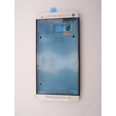 Kryt HTC One M7 přední stříbrný – Zboží Mobilmania
