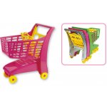 Androni Nákupní vozík se sedátkem růžový – Zboží Mobilmania