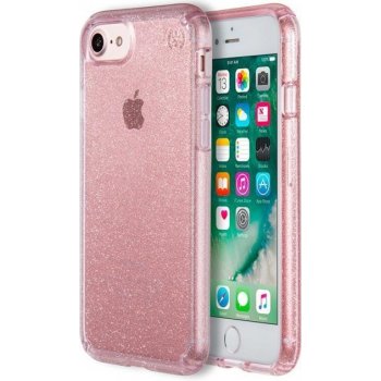 Pouzdro Speck Presidio Clear Apple iPhone 8 růžové tmavé