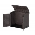 DURAMAX StoreAway ARC145 x 125 x 82,5 cm 1200 l hnědý 86632 – Zboží Dáma