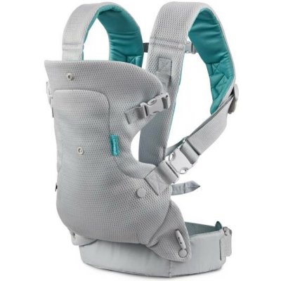 Infantino Nosítko Flip 4v1 Light & Airy Convertible Dark Grey – Sleviste.cz