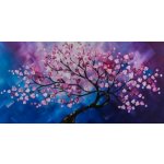 Norimpex Diamantové malování Rozkvetlý strom 80 x 40 cm – Sleviste.cz