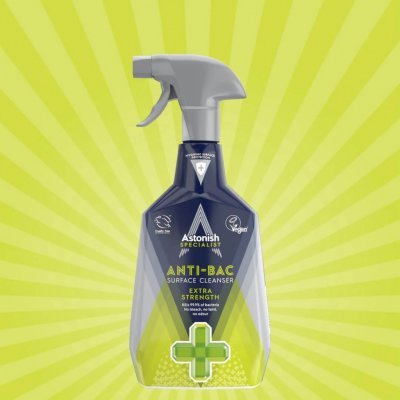 Astonish Specializovaný extra silný antibakteriální sprej na čištění povrchů 750 ml – Zboží Dáma