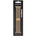 SWISSTEN ŘEMÍNEK PRO APPLE WATCH MILÁNSKÝ TAH 38-40 mm ZLATÝ 46000203 – Hledejceny.cz