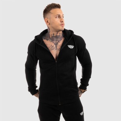 Iron Aesthetics Fitness mikina se zipem ROUND černá – Hledejceny.cz