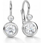 Soliter Stříbrné náušnice s krystaly 436 001 00330 04 – Zbozi.Blesk.cz