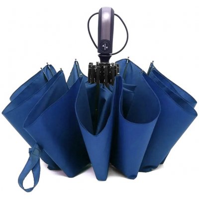 Popron deštník automatický skládací modrý – Zboží Mobilmania