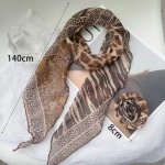 B-TOP dámský šifonový šátek s odepínací růží 3 varianty typ 1 – Hledejceny.cz