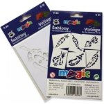 Papírové šablony sada G Zelenina – Zboží Mobilmania