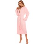 L&L dámský župan 2304 dlouhý hladký Fialovo-růžová – Zboží Dáma