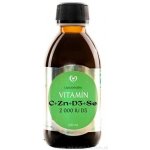 Zdravý svět Liposomální VITAMIN C + D3 + Zinek 200 ml – Hledejceny.cz