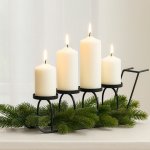 BOLTZE Adventní svícen saně Sildo 46 cm – Zboží Mobilmania