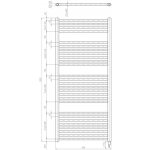Aqualine DIRECT-E 600 mm x 1320 mm ILE36TB – Zboží Dáma