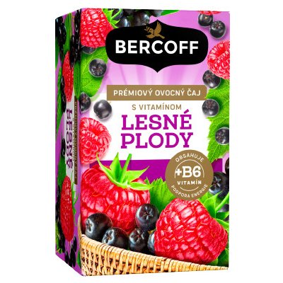 Bercoff Prémiový ovocný čaj LESNÍ PLODY 16 x 2 g – Zbozi.Blesk.cz