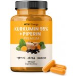 MOVit Kurkumin Extrakt 95 % + Piperin 60 kapslí – Hledejceny.cz