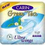 Carin Ultra Wings Green Tea hygienické vložky 9 ks – Zboží Dáma