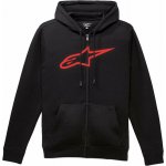Alpinestars ageless II zip Fleece černo-červená – Zbozi.Blesk.cz