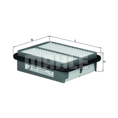 MAHLE Vzduchový filtr LX861 – Hledejceny.cz