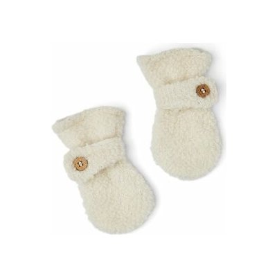Merino rukavice pro děti bouclé Smallstuff off white – Zboží Dáma