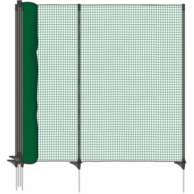 Univerzální zelená ohradníková síť, nevodivá FLEX, délka 25 m, výška 90 cm – Zbozi.Blesk.cz