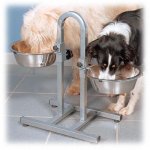 Trixie Psí bar nastavitelná misek 2 x Miska 2,8 l/24 cm – Zboží Mobilmania