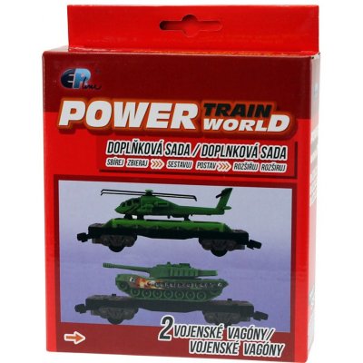 POWER TRAIN WORLD Vojenské vagóny EPEE – Zboží Mobilmania