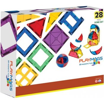 PLAYMAGS PLM164 Magnetická stavebnice sada 28 KS