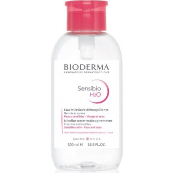 Bioderma Sensibio H2O micelární voda pro citlivou pleť s dávkovačem 500 ml  od 449 Kč - Heureka.cz