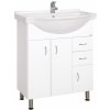 Koupelnový nábytek Keramia Pro 70,5x50,5 cm bílá PRO70DV