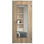 Sapeli Elegant Komfort M40 otočné dub Halifax 80 x 210 cm Čiré sklo – Hledejceny.cz