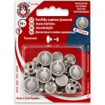 Knoflík riflový FOREVER vel. 5 (14mm) barva nikl – Hledejceny.cz